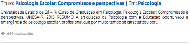 Psicologia Escolar: Compromissos e perspectivas | Zé Moleza